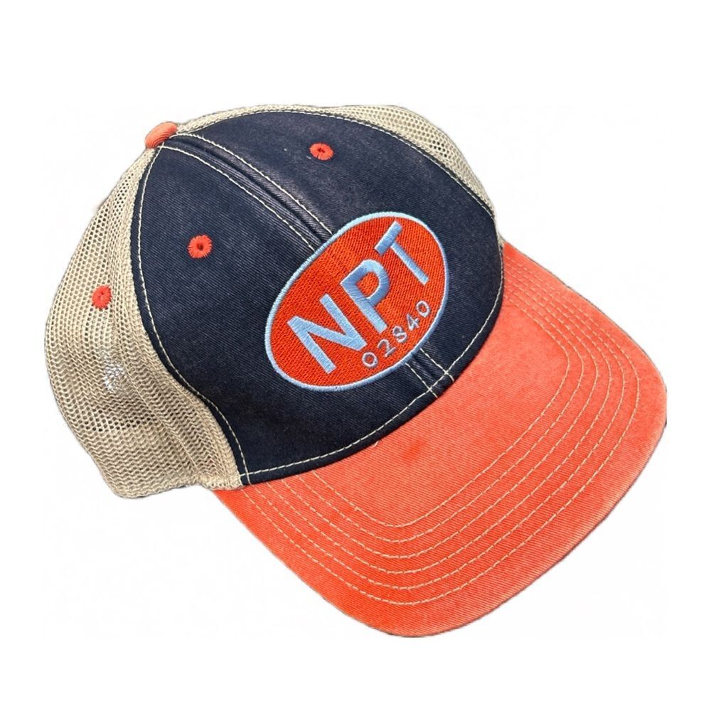 NPT 02840 -‎ Newport RI Authentic Ahead Headgear Adjustable Trucker Hat